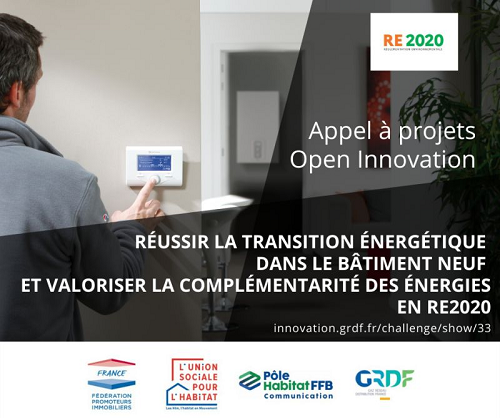 AAP transition énergétique logement collectif neuf GRDF