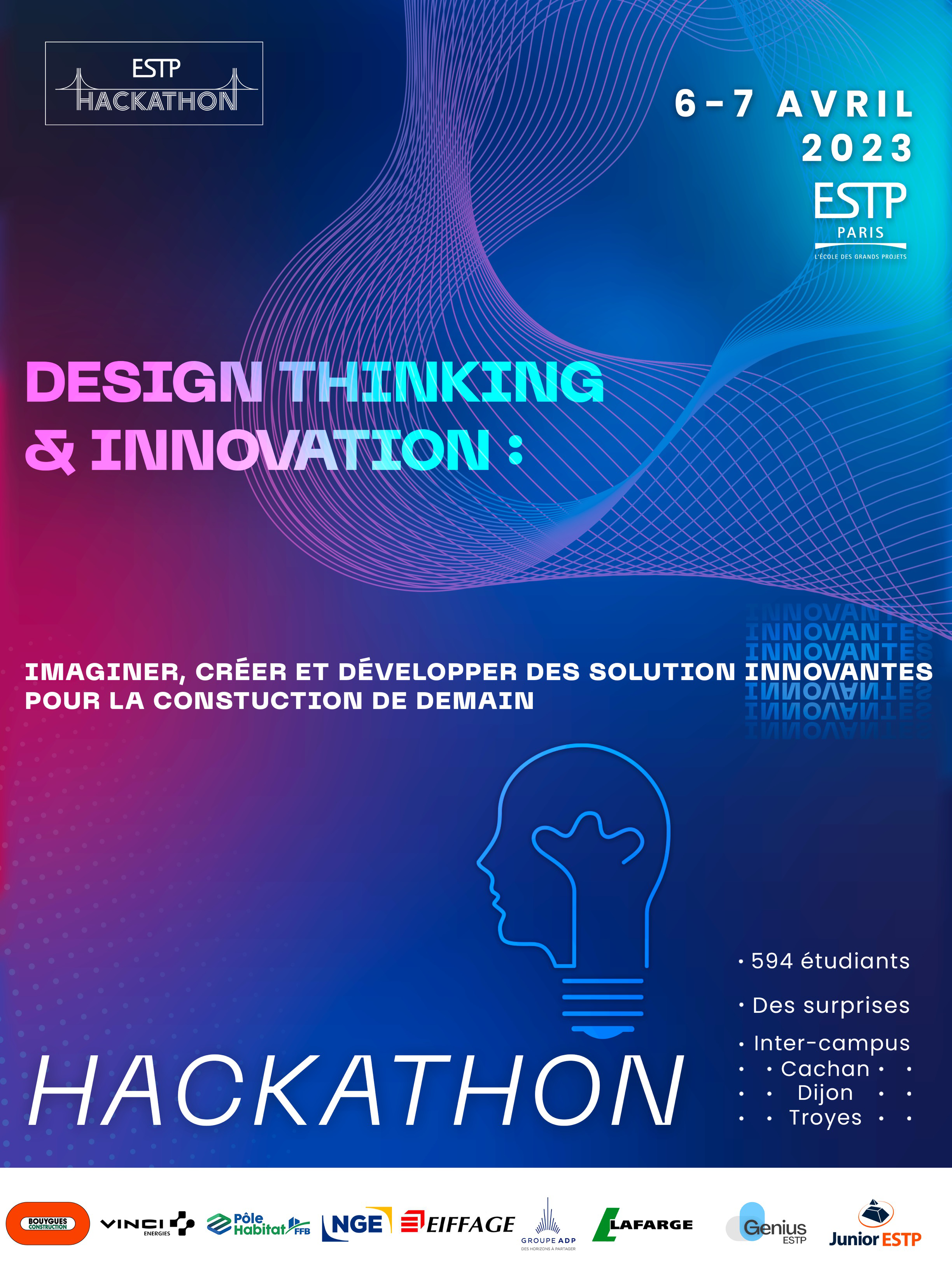 affiche hackathon 2023