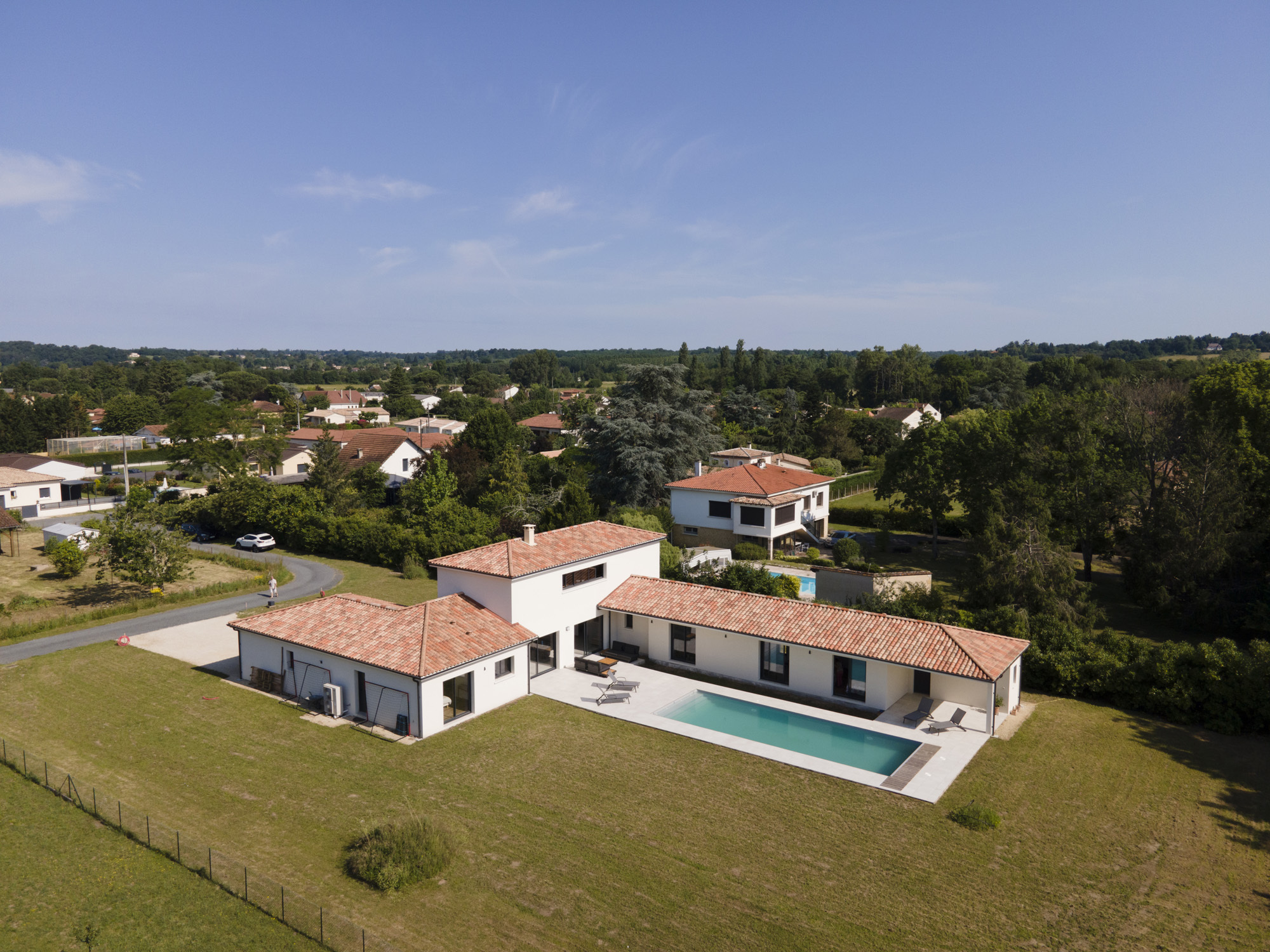 Réalisation de LES MAISONS AURA