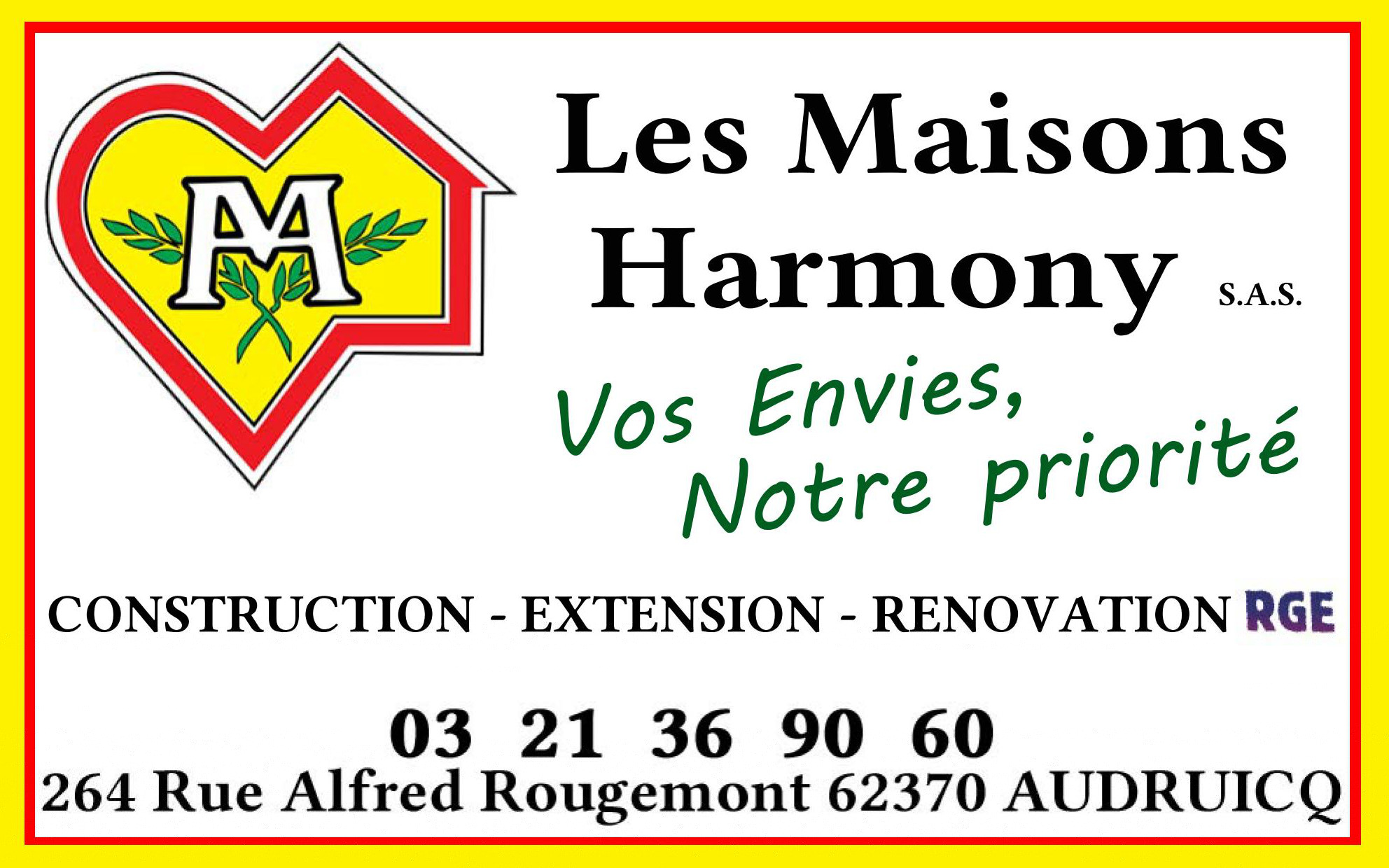 LES MAISONS HARMONY Logo