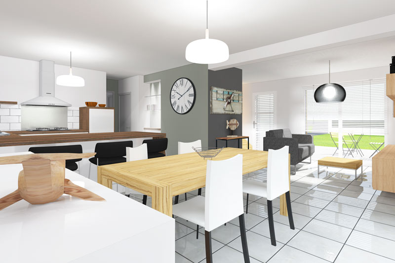 Réalisation de Maisons Clefs d'Or
