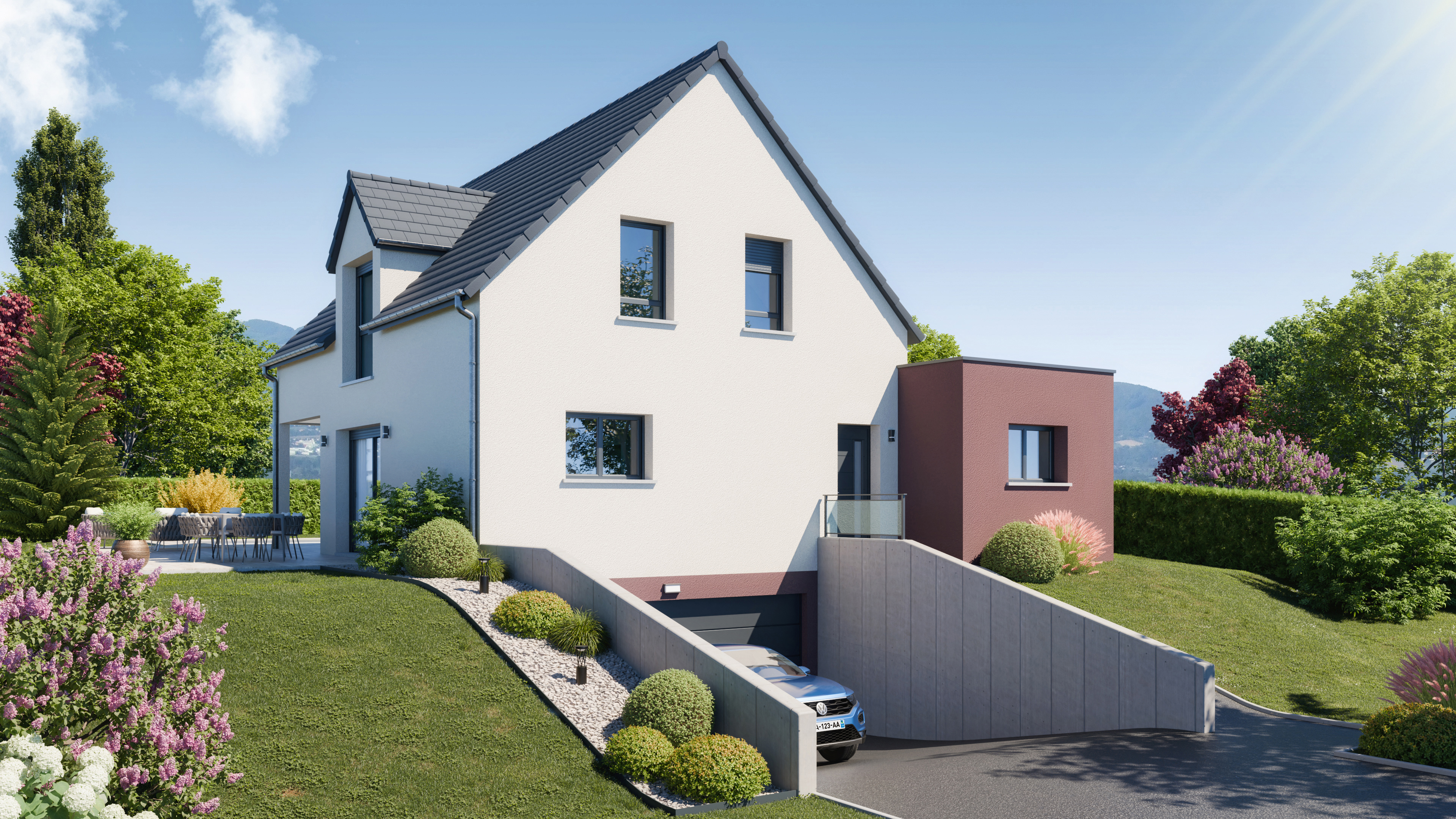 Réalisation de MAISONS AUGUSTE
