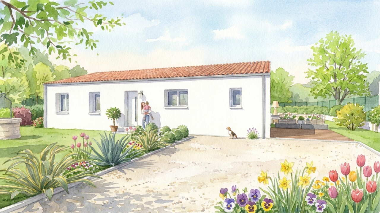 Réalisation de MAISONS FRANÇAISES DU POITOU