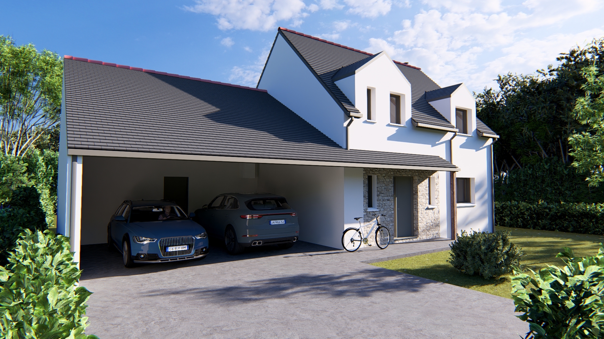 Réalisation de Maisons Racine