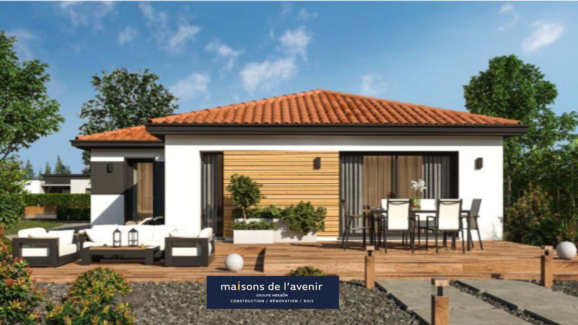Réalisation de MAISONS DE L'AVENIR