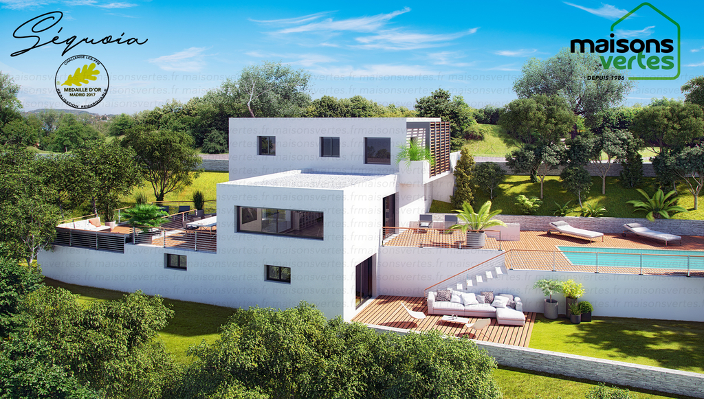 Réalisation de Maisons Vertes de l'Aude