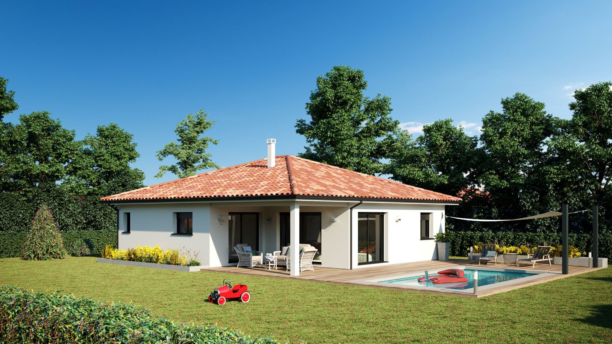 Réalisation de MAISONS D' EN FRANCE POITOU LIMOUSIN