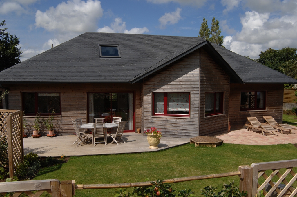 Réalisation de Maisons Nature et Bois Auray