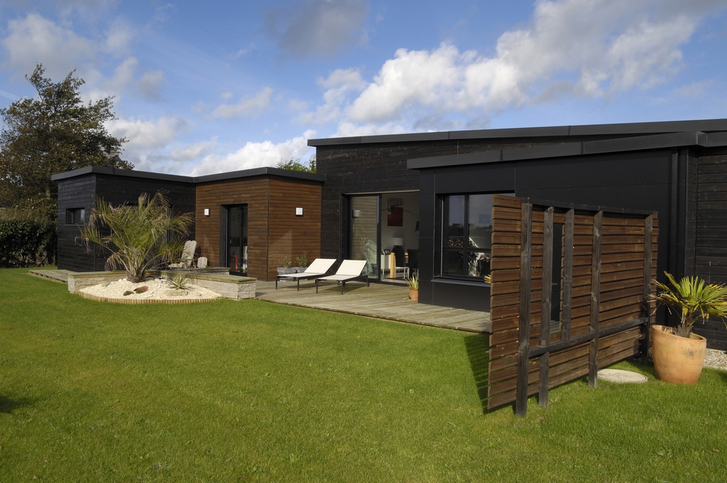 Réalisation de Maisons Nature et Bois Dinan