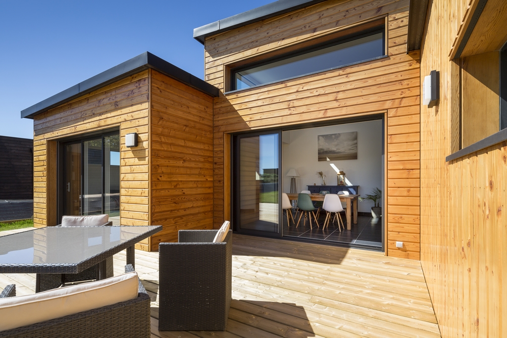 Réalisation de Maisons Nature et Bois Lannion