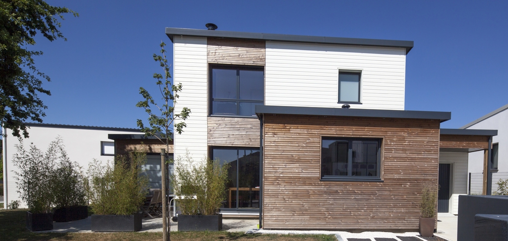 Réalisation de Maisons Nature et Bois Lannion