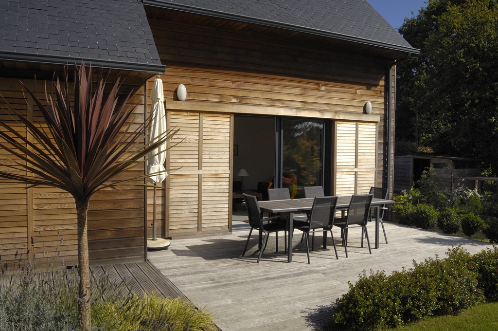 Réalisation de Maisons Nature et Bois Saint Malo