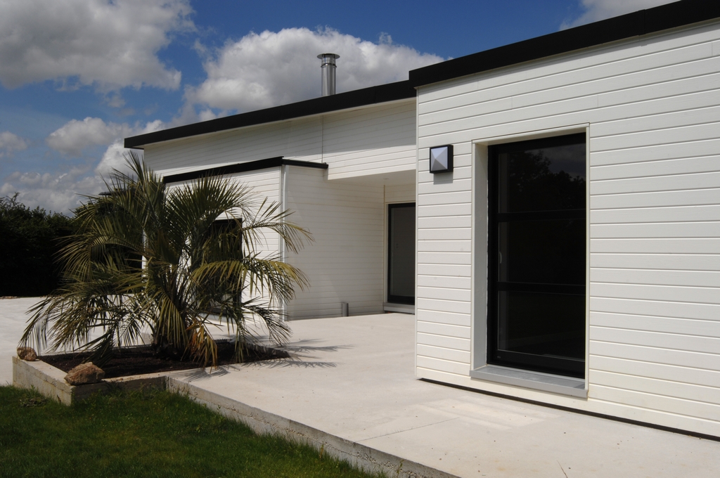 Réalisation de Maisons Nature et Bois Pont L'Abbe