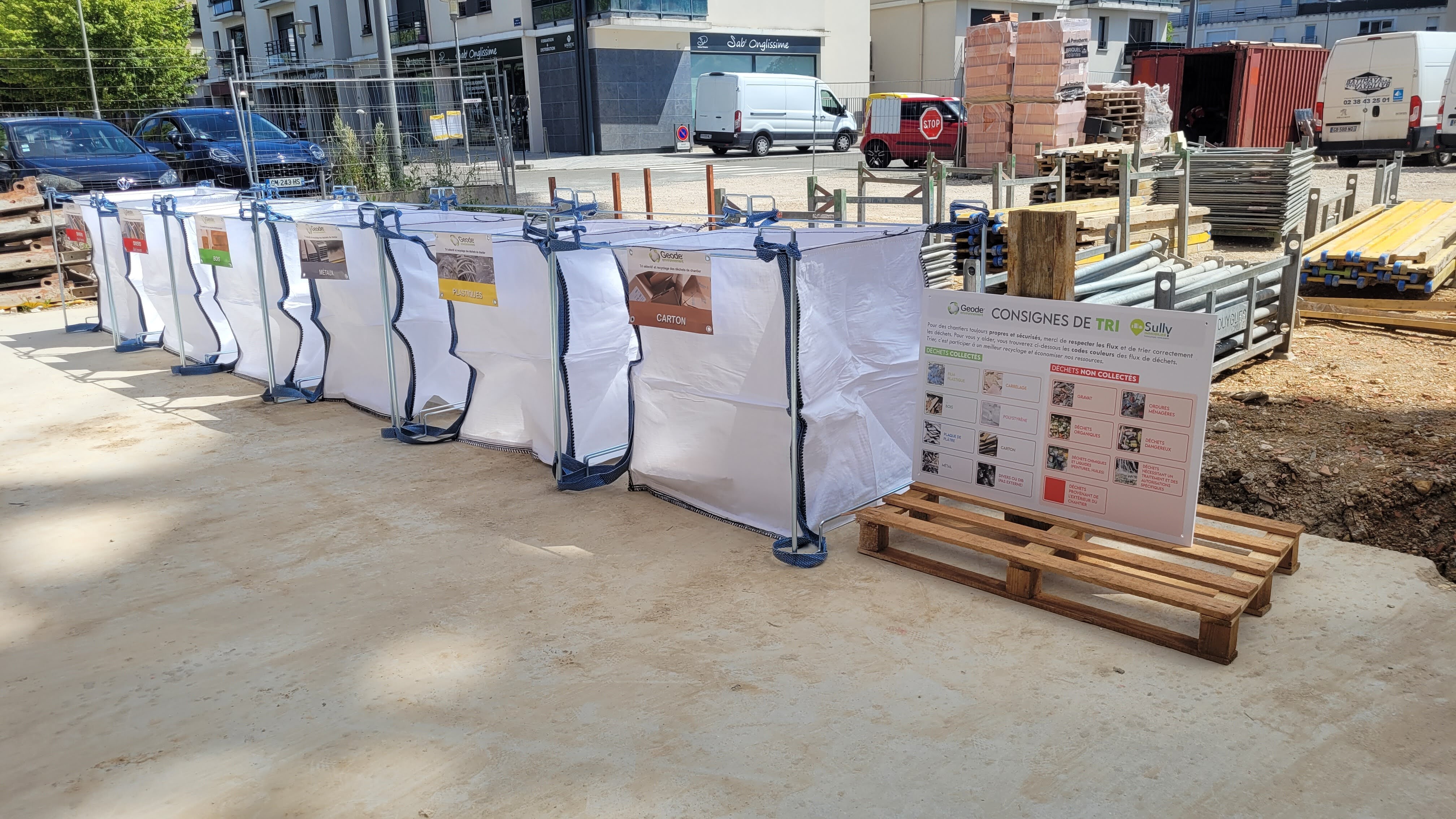 OSTREYA STATION DE TRI CHANTIER
