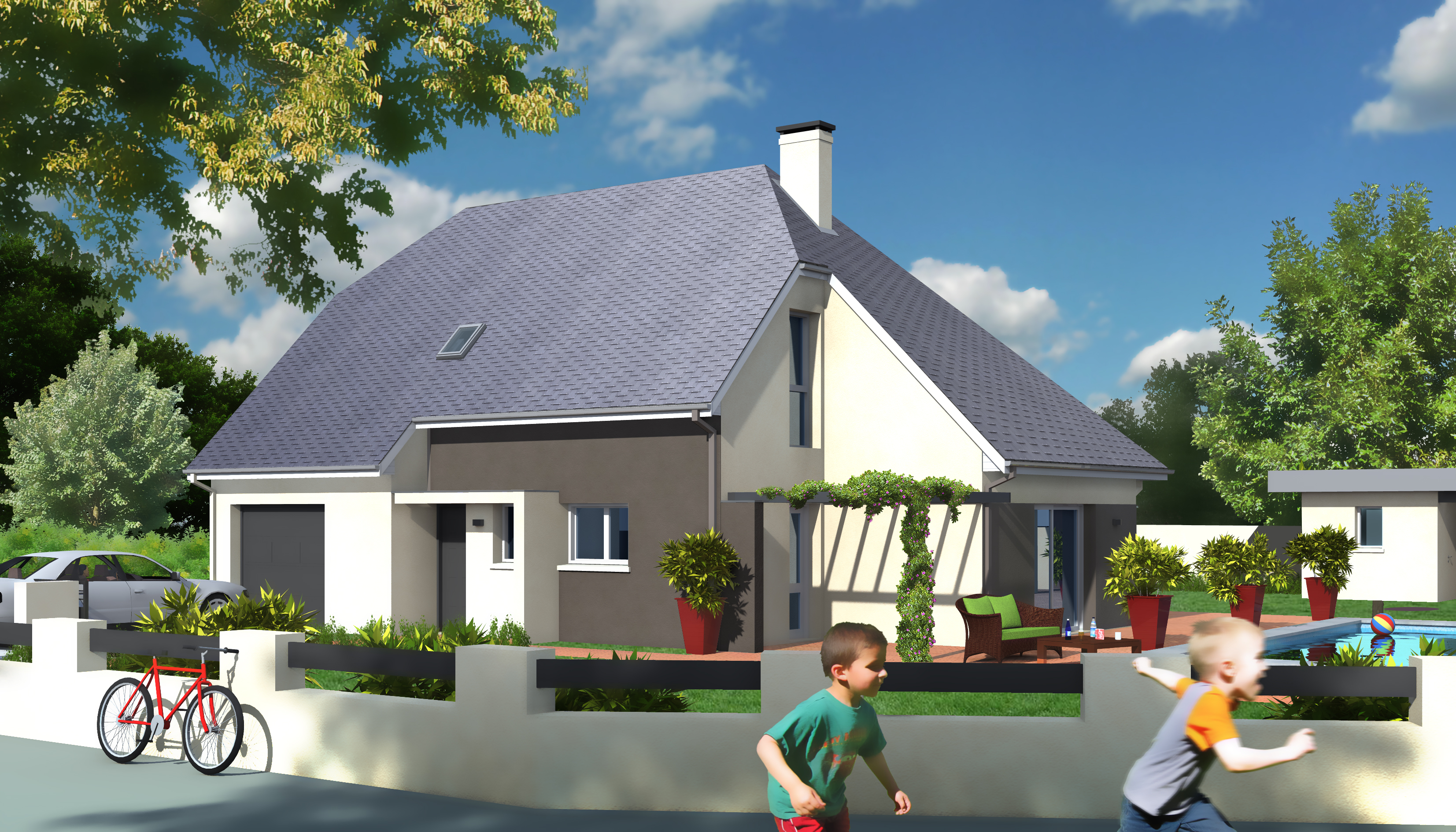 Réalisation de Maisons BRUNO PETIT