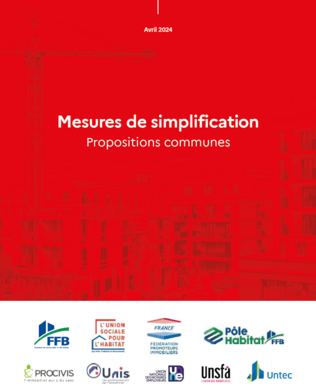 AllianceLogement - 40 mesures de simplification