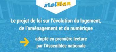 loi ELAN 1ère lecture AN