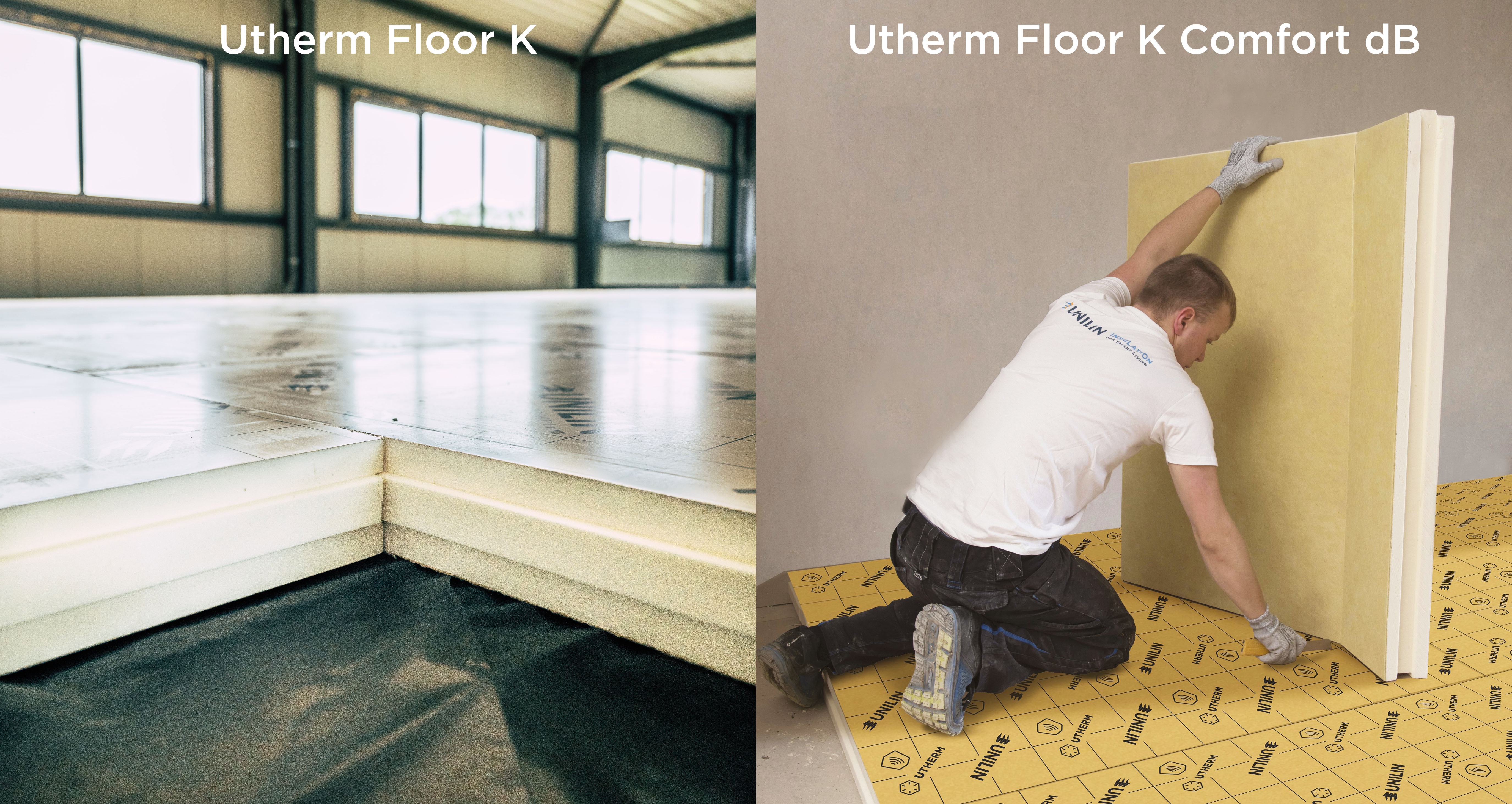 Utherm Floor K et Utherm Floor K Comfort dB