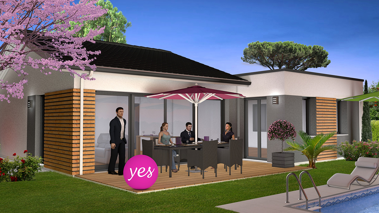 Réalisation de MAISONS YES