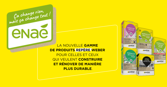 Weber Saint gobain Enae - banniere pub